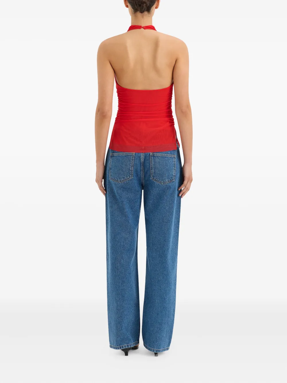 SIR DRAPED SLEEVELESS TOP
