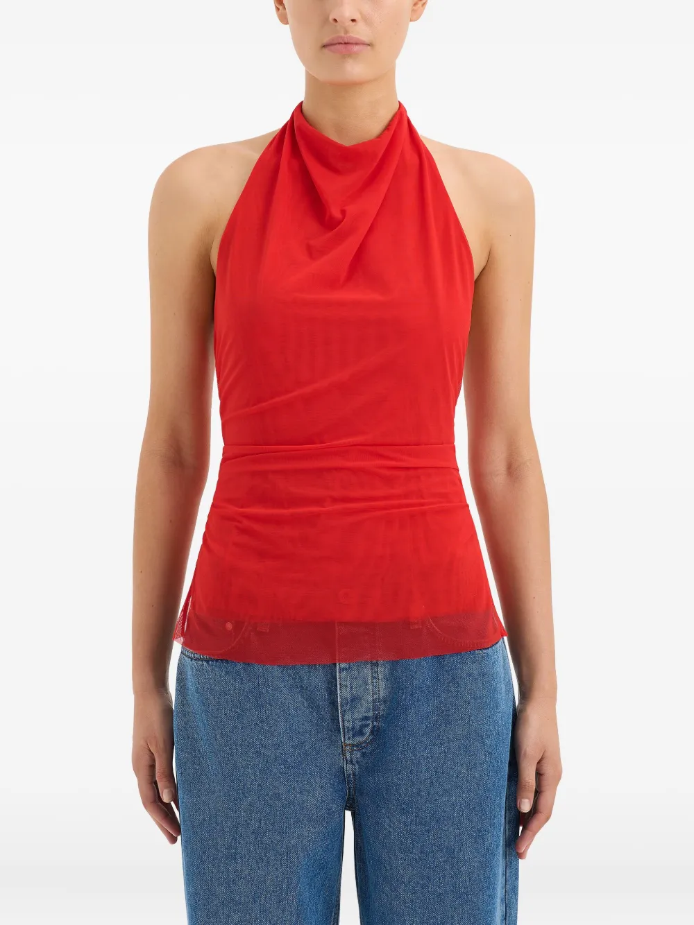 Shop Sir Draped Sleeveless Top