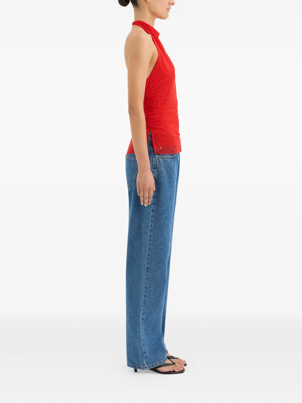 SIR DRAPED SLEEVELESS TOP