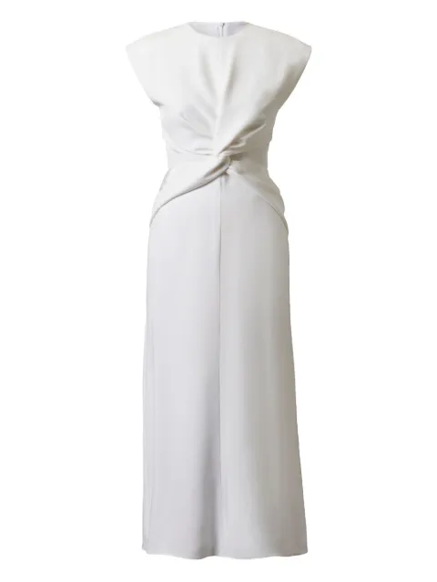 TOVE vestido midi de seda