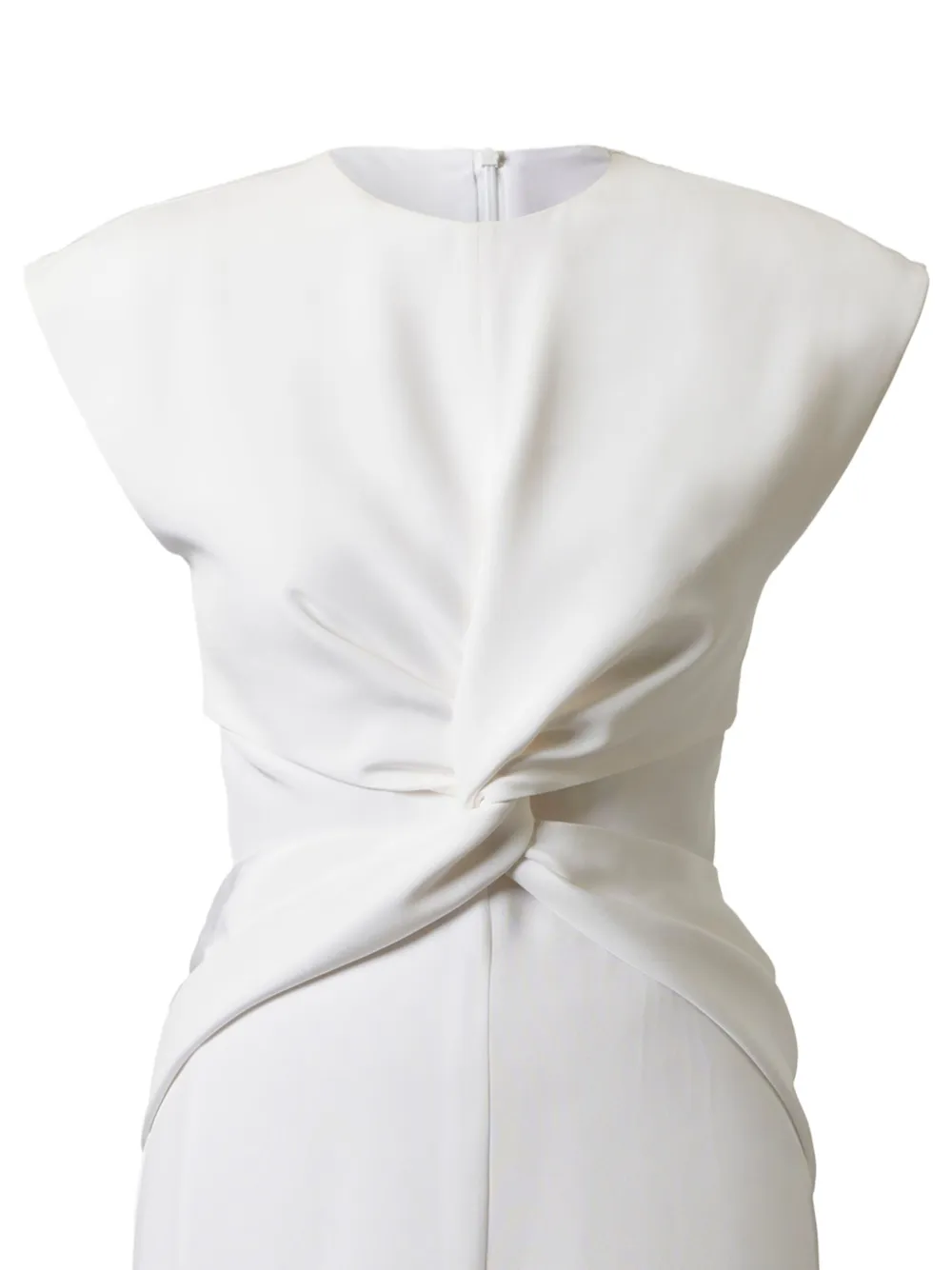 TOVE silk midi dress - Wit