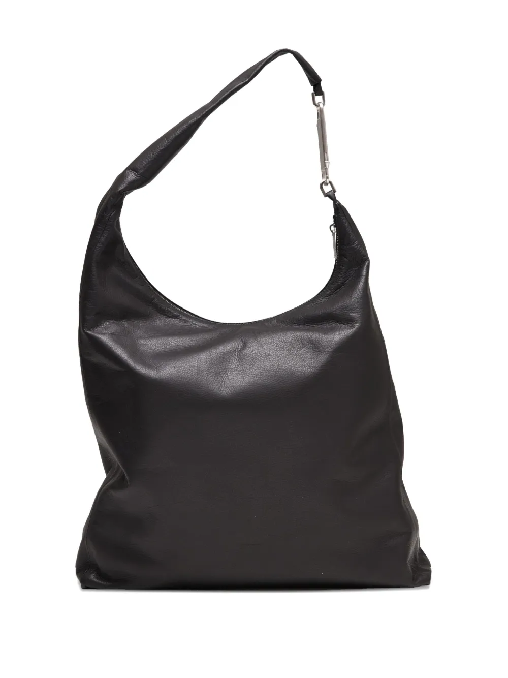 Rick Owens slouchy leather shoulder bag - ブラック Rick Owens slouchy leather shoulder bag - ブラック
