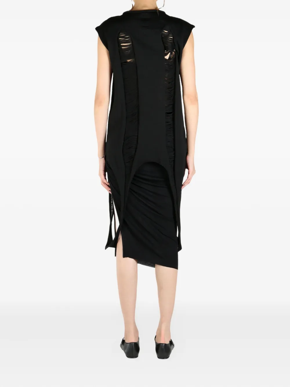 Rick Owens Virgin Wool Crop Top