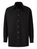 Willy Chavarria cotton shirt - Black