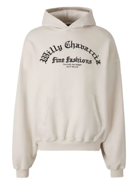 Willy Chavarria hoodie de algodón