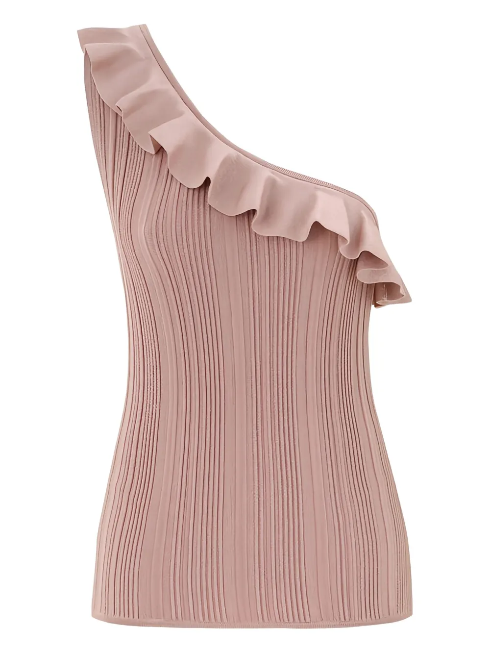 ZIMMERMANN Lucky metallic frill top | Pink | Image 1