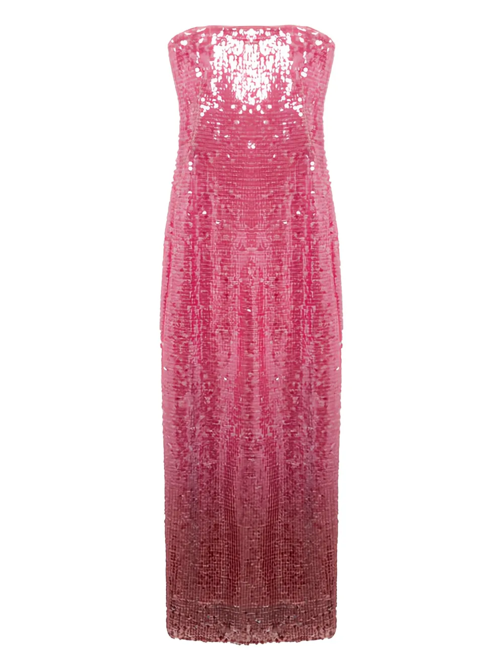Simkhai Leilani sequin strapless gown | Pink | Image 1