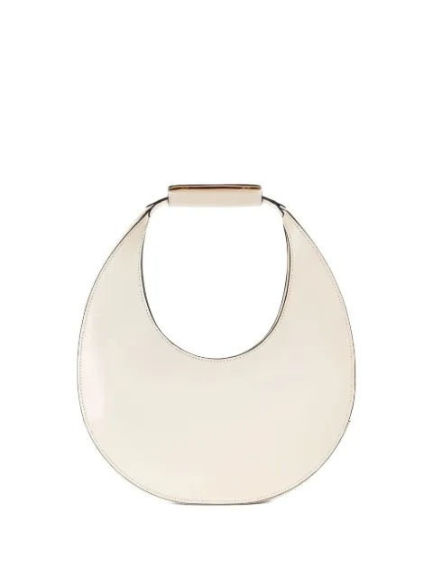 STAUD mini Moon leather tote bag