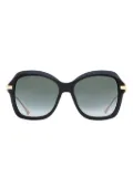 Jimmy Choo Eyewear Tessy butterfly-frame sunglasses - Black
