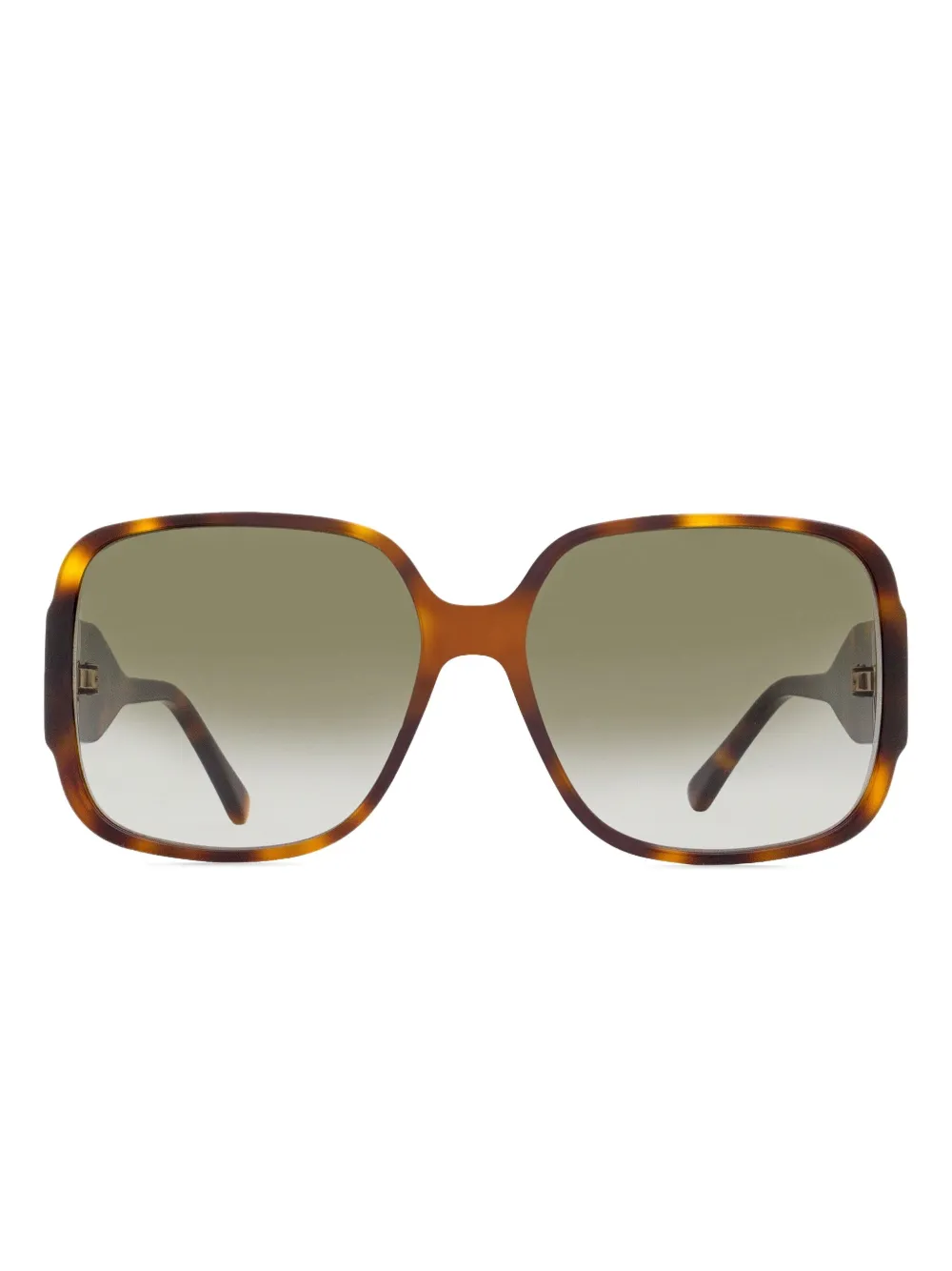 Jimmy Choo Eyewear Tara square-frame sunglasses | Brown | Image 1