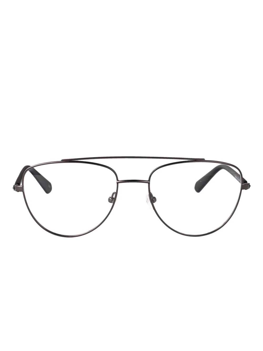 Calvin Klein Jeans metal pilot-frame glasses - Grigio