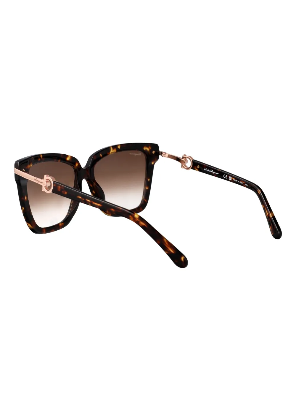 Ferragamo Eyewear SF1085S zonnebril Bruin