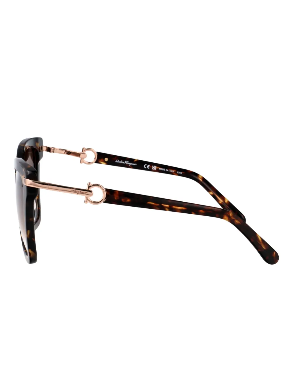 Ferragamo Eyewear SF1085S zonnebril Bruin