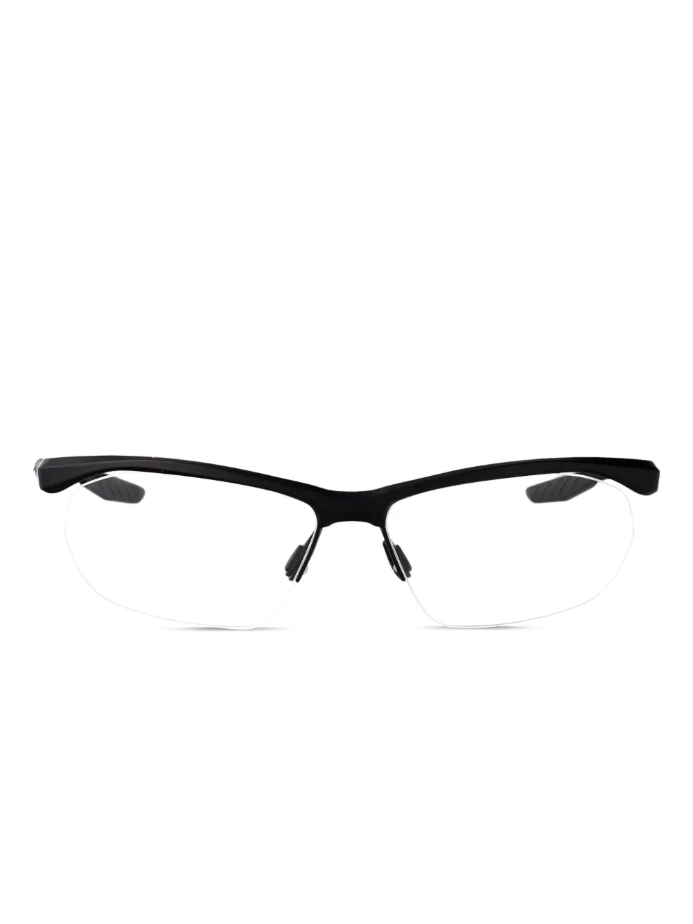Nike 7401 shield-frame glasses | Black | Image 1