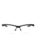 Nike 7401 shield-frame glasses - Black