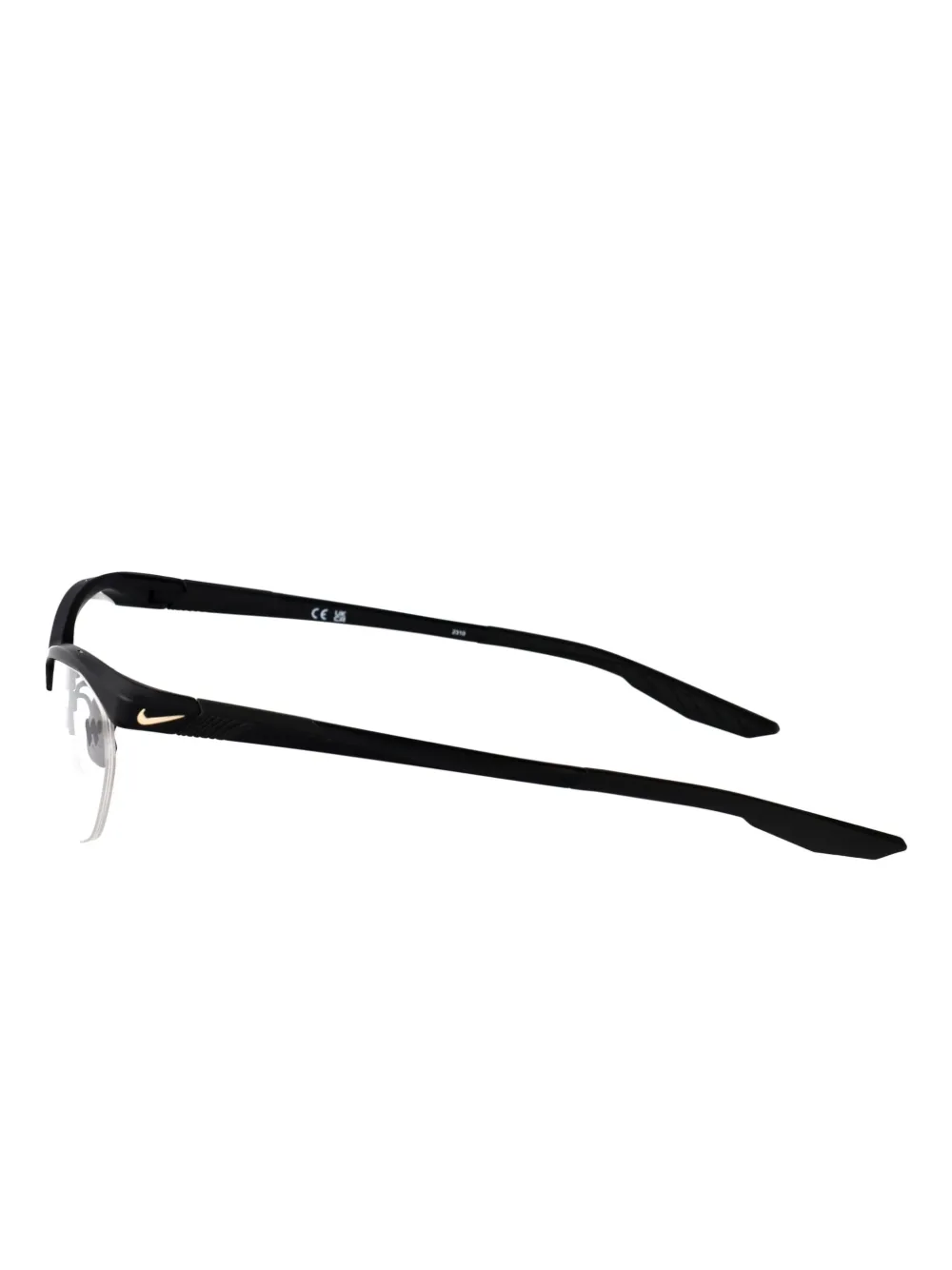 Nike 7401 bril met schild montuur Zwart