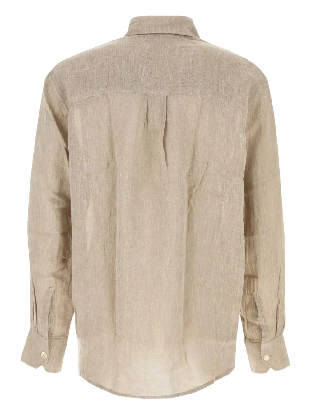 OUR LEGACY linen-blend shirt - Beige