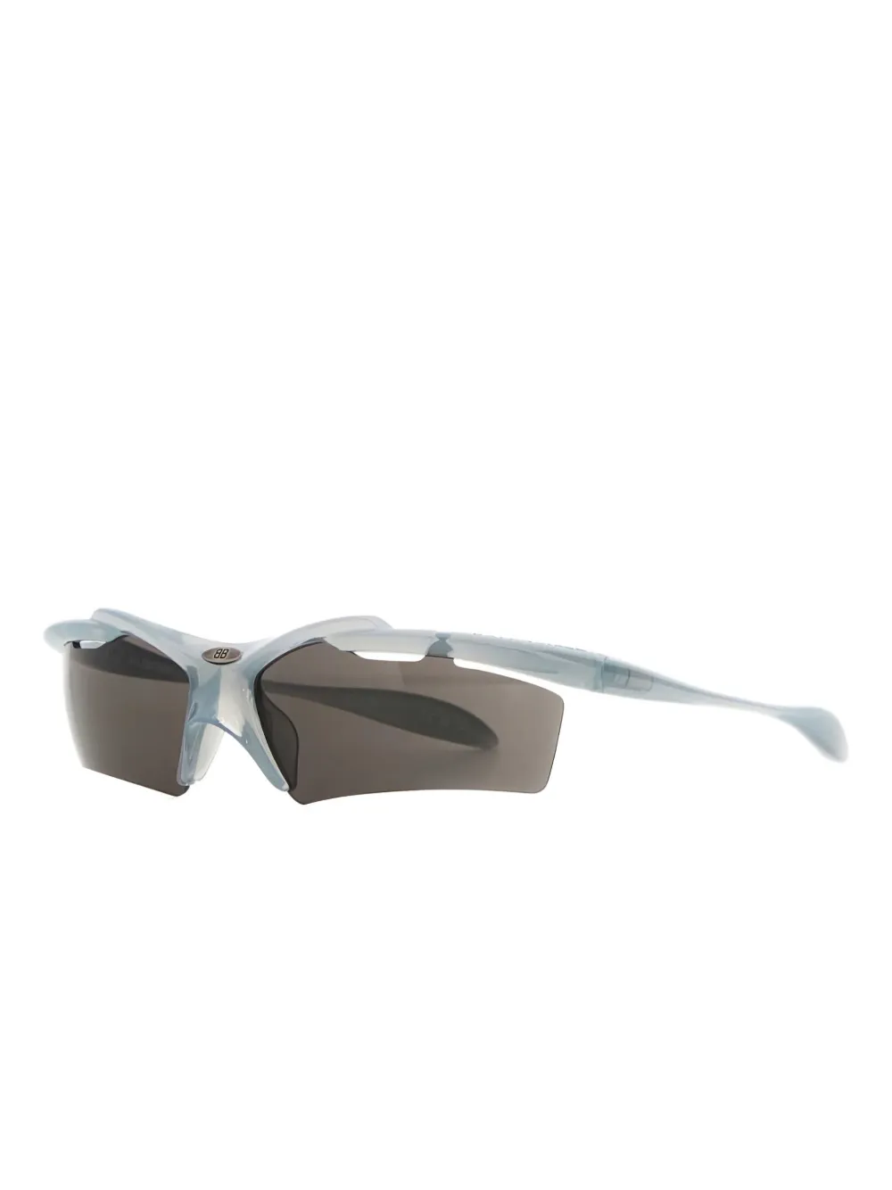 Balenciaga Turbo rectangle-frame sunglasses - Grijs