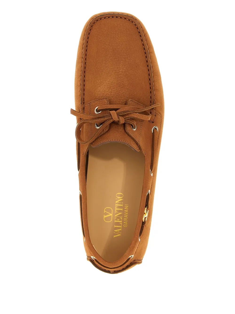Valentino Garavani Driver Fastaway loafers Brown