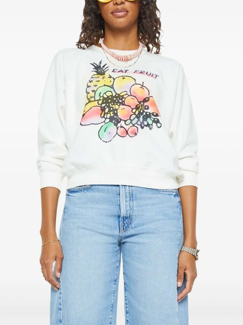 MOTHER The Concert sweatshirt | White | Image 1