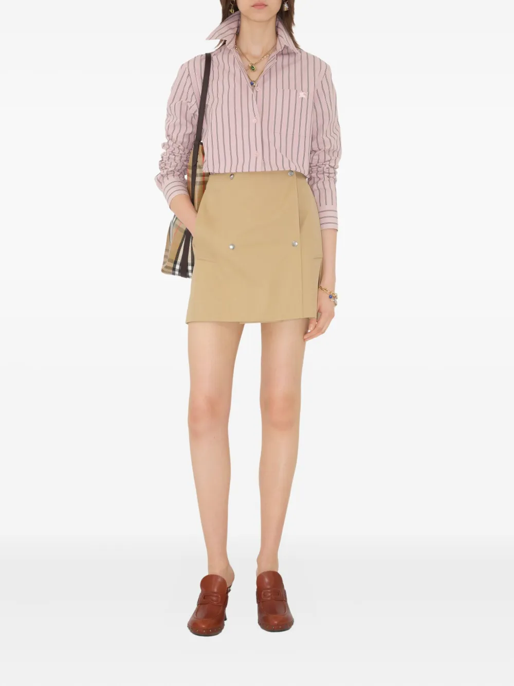 Burberry Mini-rok Beige