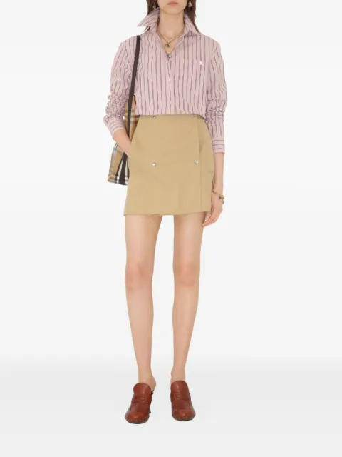 Burberry تنورة ميني ترنش