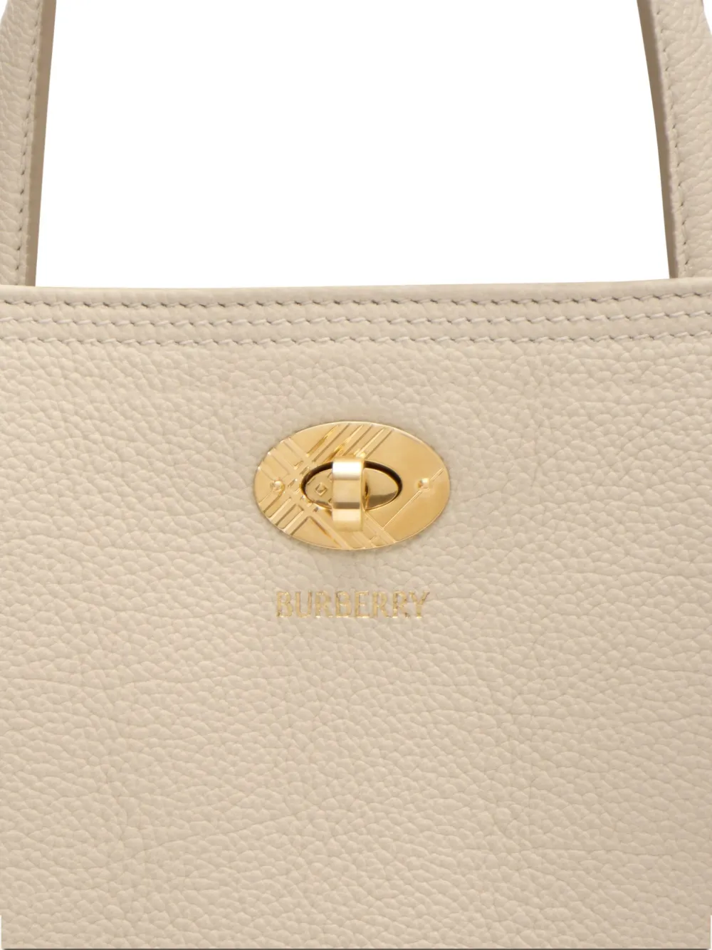 Burberry Cotswolds kleine shopper Beige