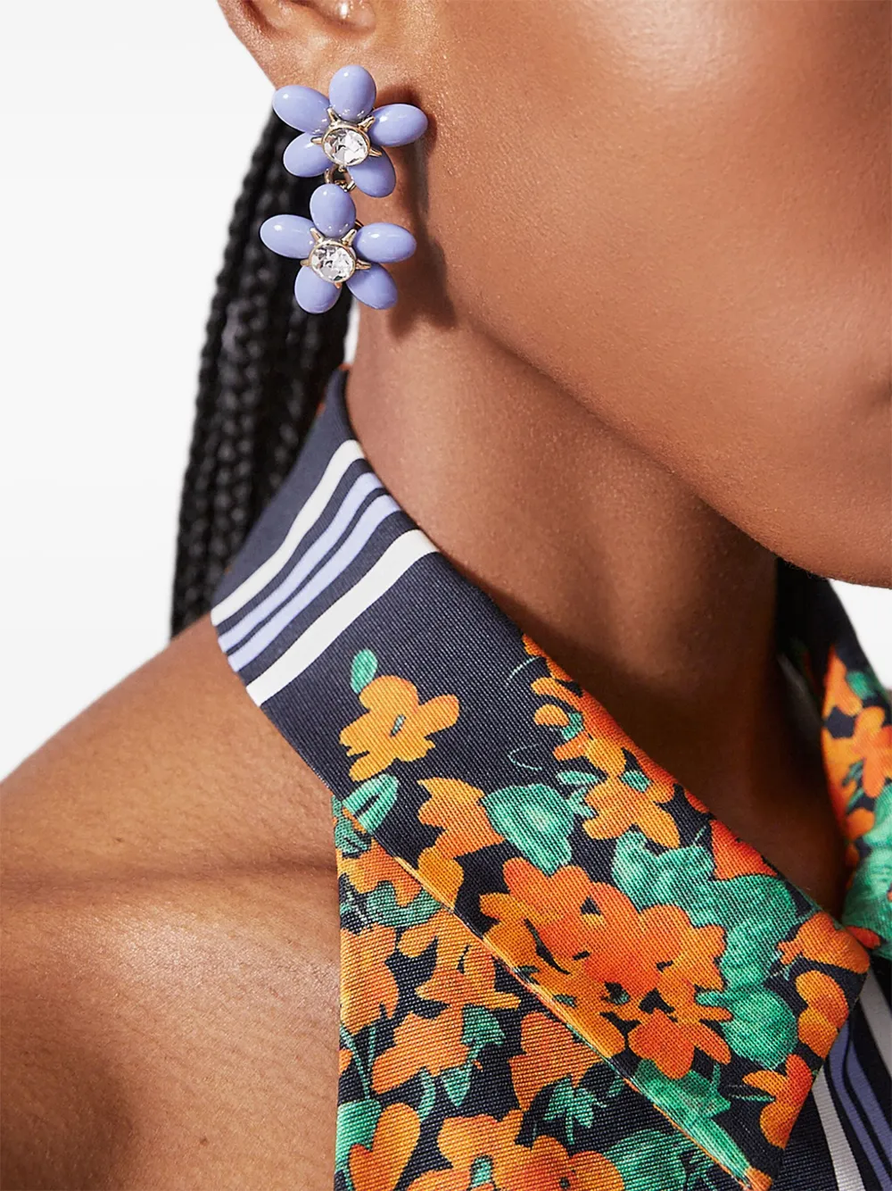 Carolina Herrera Orecchini pendenti Double Flower | Image 2