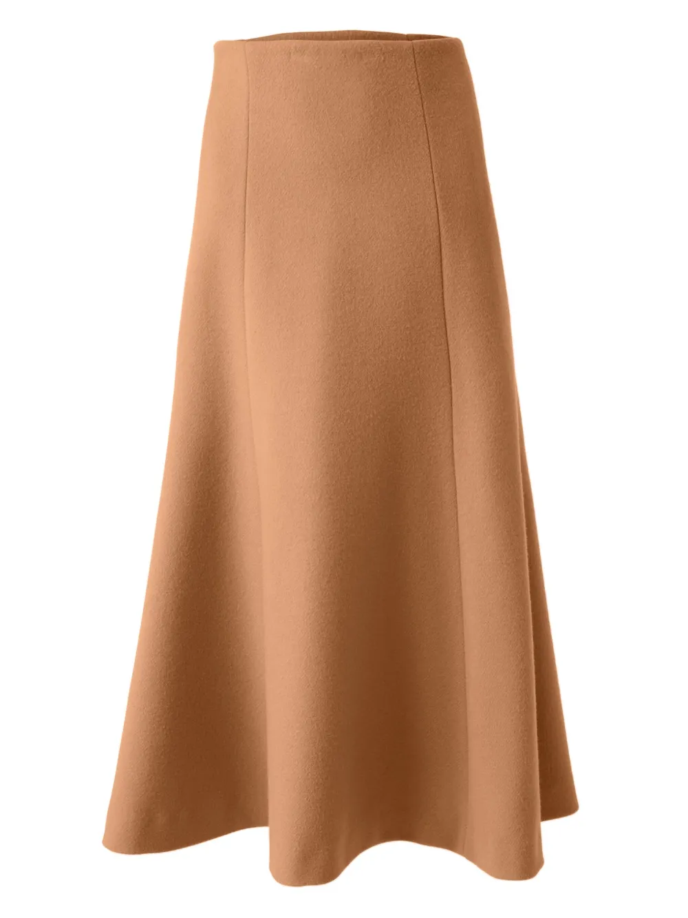 Carolina Herrera Wollen midi-rok Beige