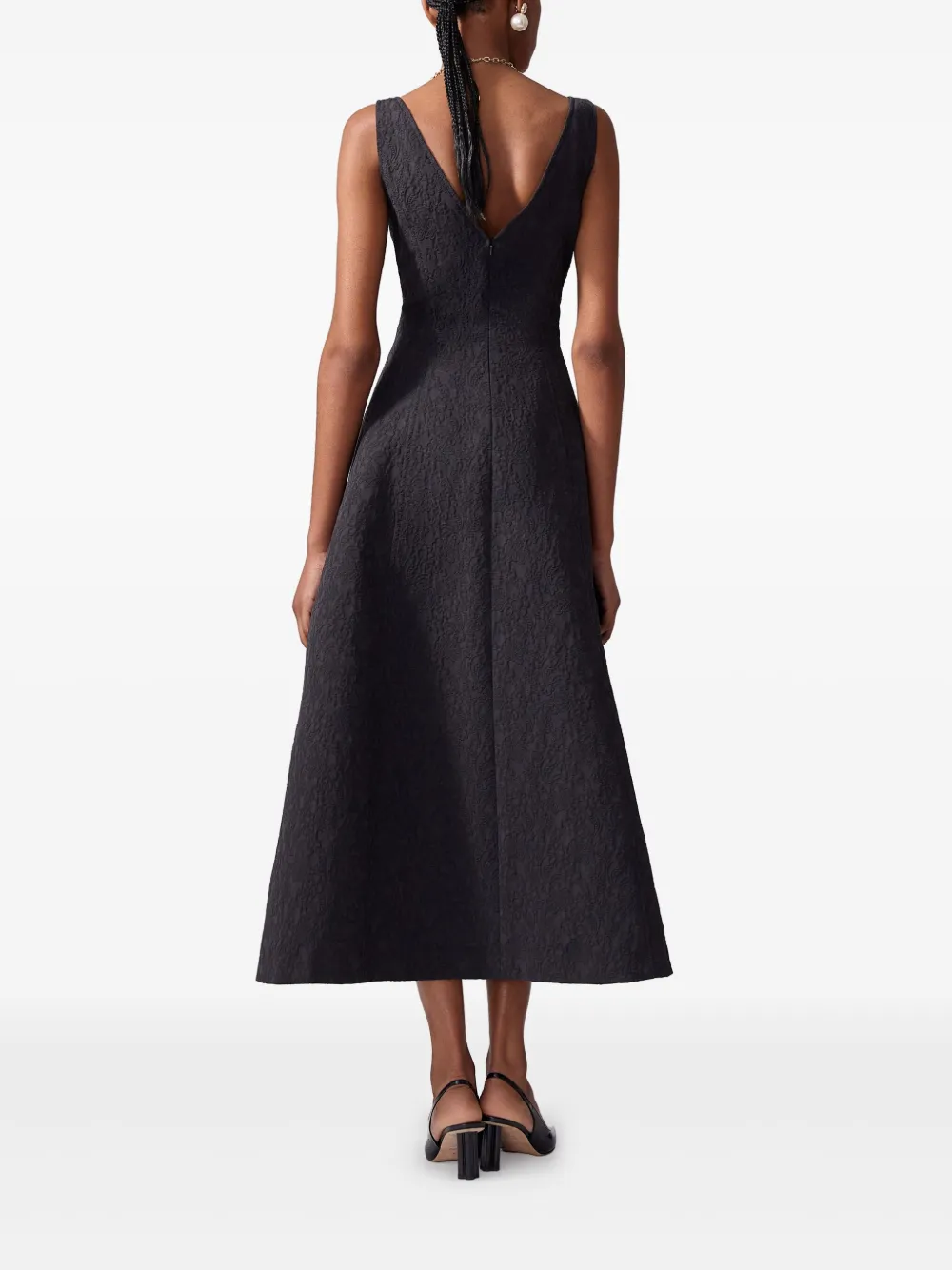 Carolina Herrera cloqué-effect midi dress | Day Dresses | Image 2
