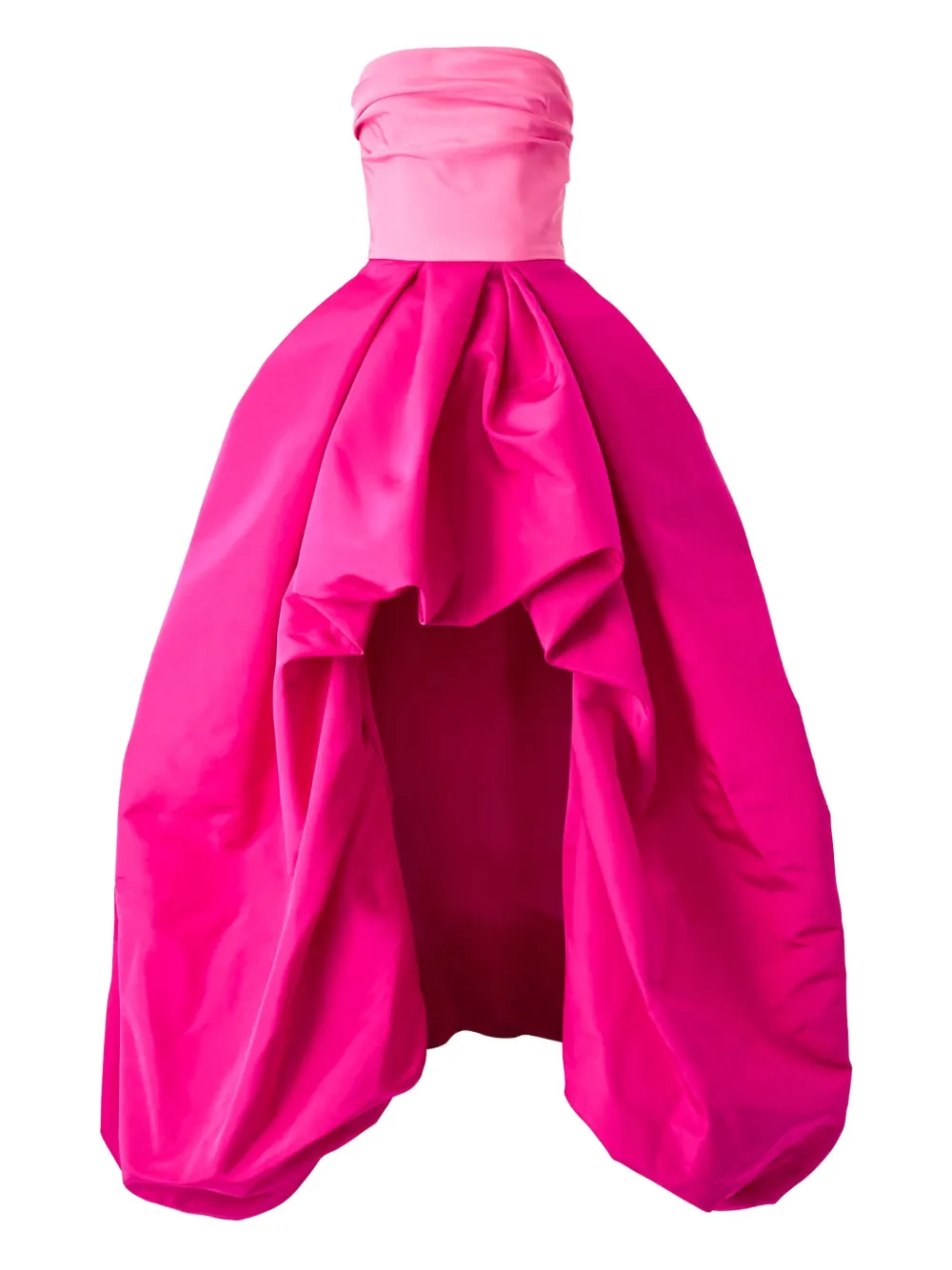 Carolina Herrera Asymmetrische avondjurk Roze