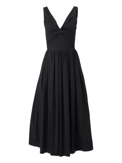 Carolina Herrera gathered midi dress