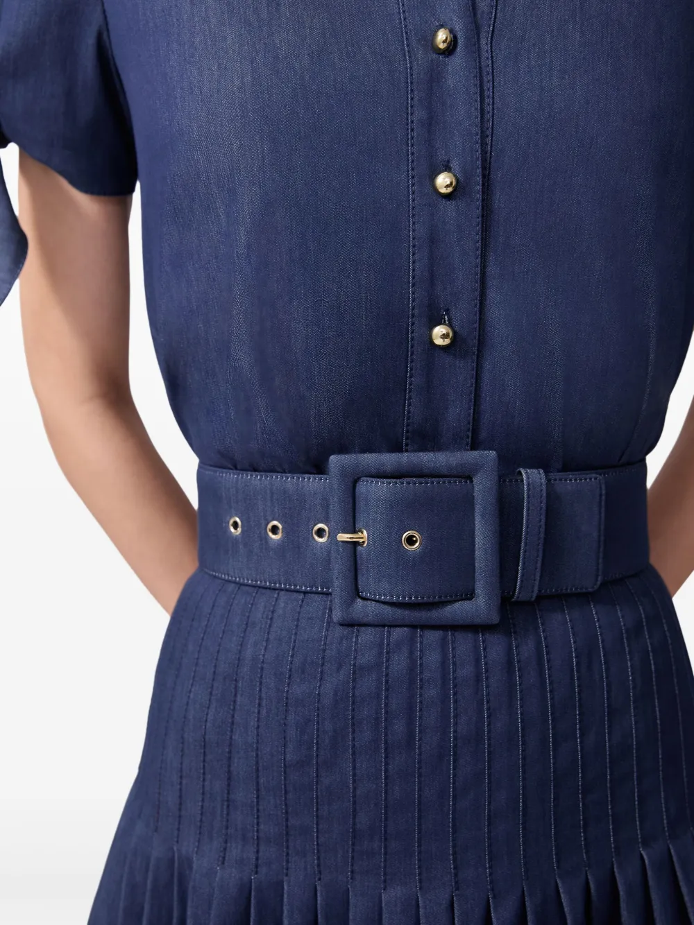 Carolina Herrera Denim riem Blauw