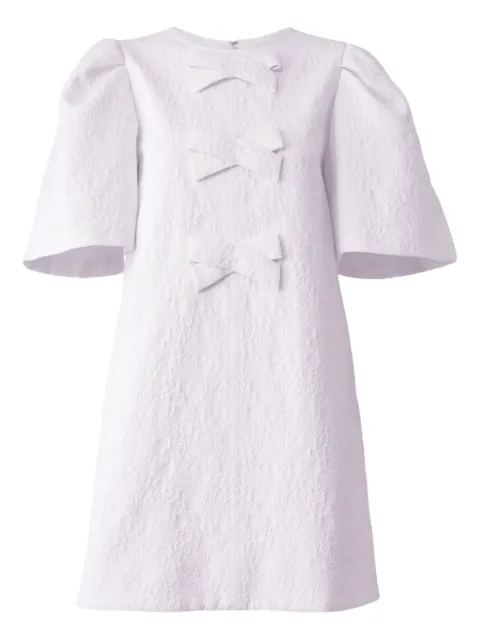 Carolina Herrera cloqué-effect mini dress