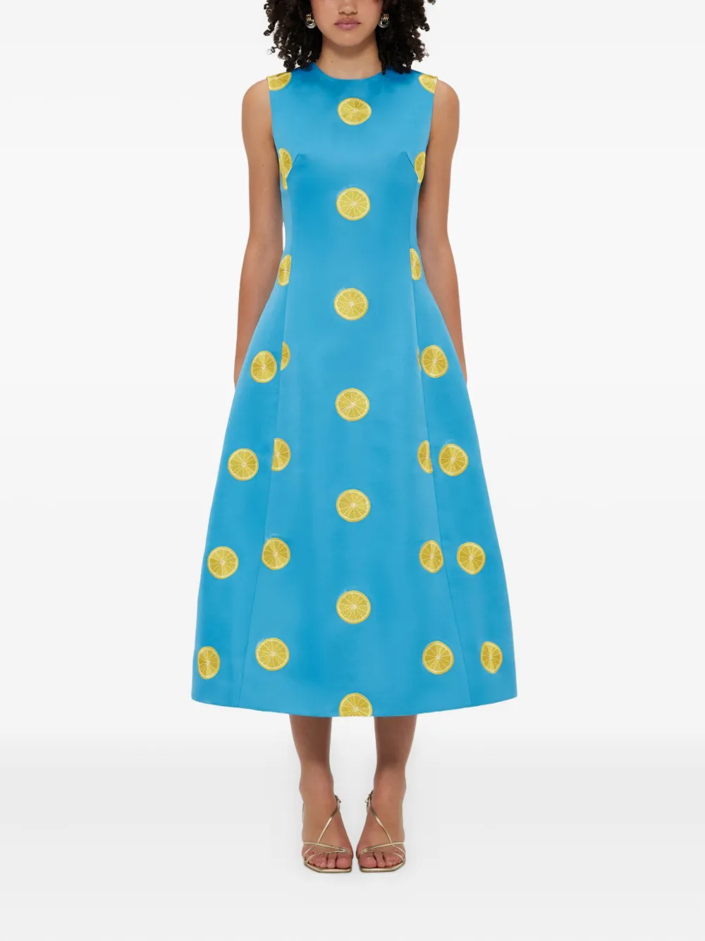Leo Lin Cleo dress - Blauw