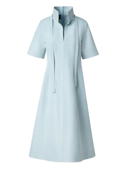 Akris poplin cotton midi dress