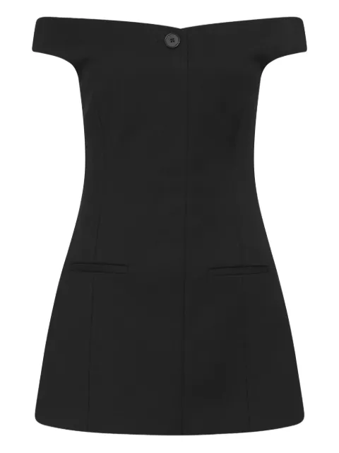 SIR. off-shoulder mini dress