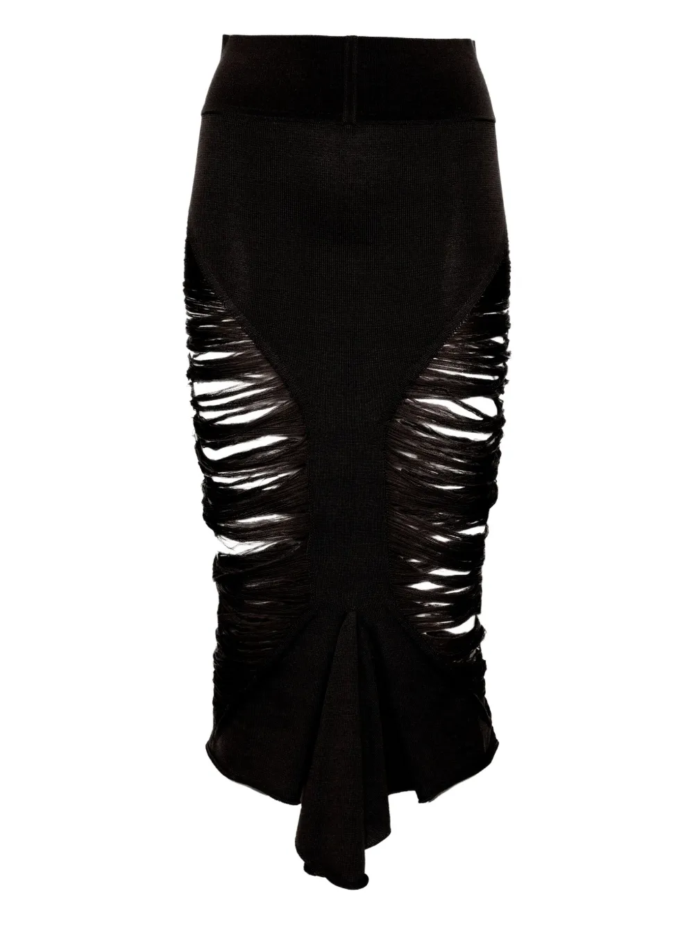 Rick Owens falda midi Tanja | negro | Image 1
