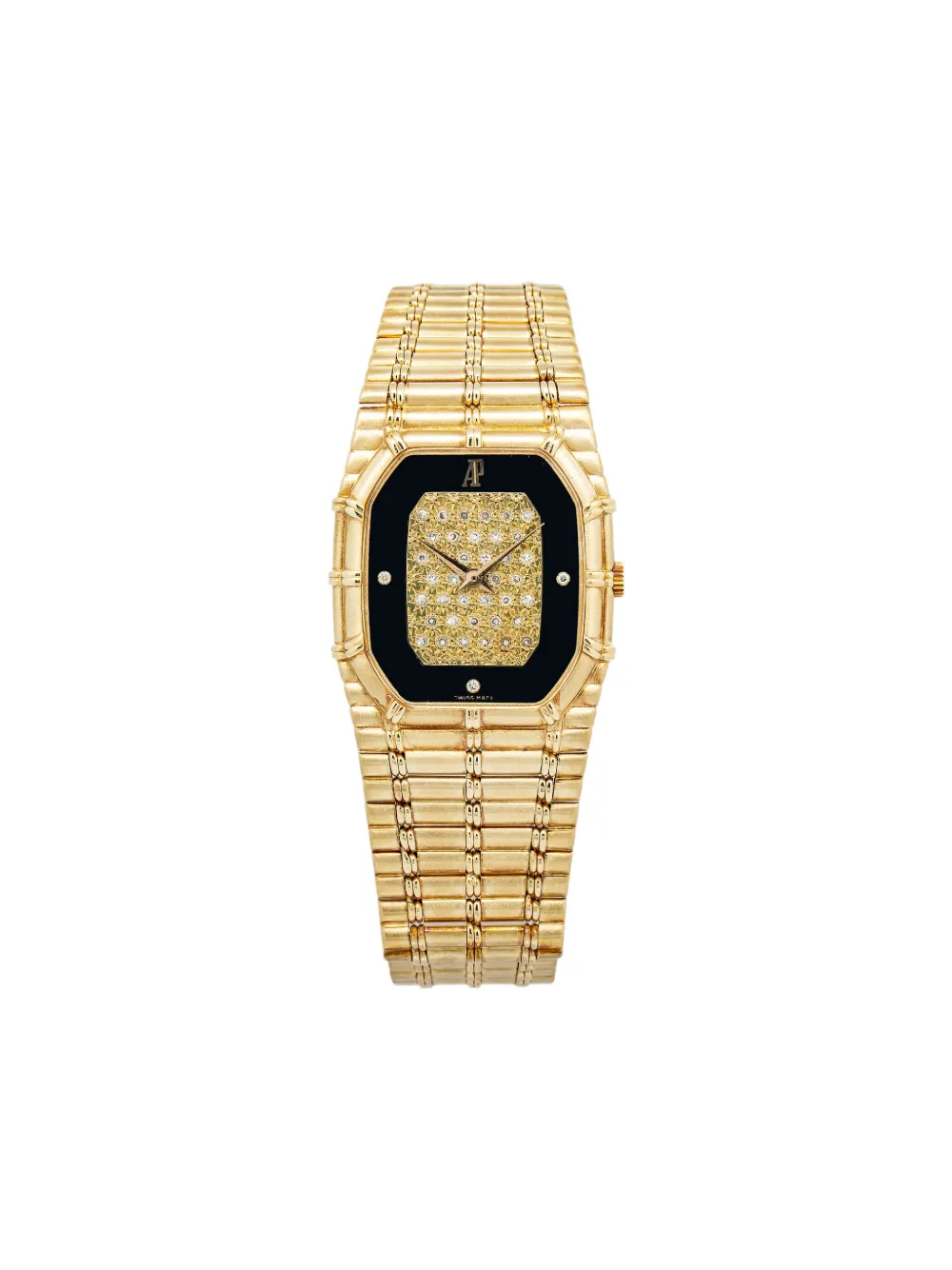 Audemars Piguet pre owned pre-owned Bamboo 27mm - ゴールドトーン Audemars Piguet pre owned pre-owned Bamboo 27mm - ゴールドトーン