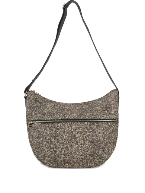 Borbonese leather shoulder bag