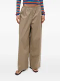 STAUD Bonfire elasticated-waistband trousers - Brown