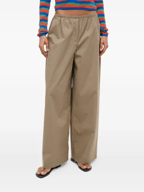 STAUD Bonfire elasticated-waistband trousers