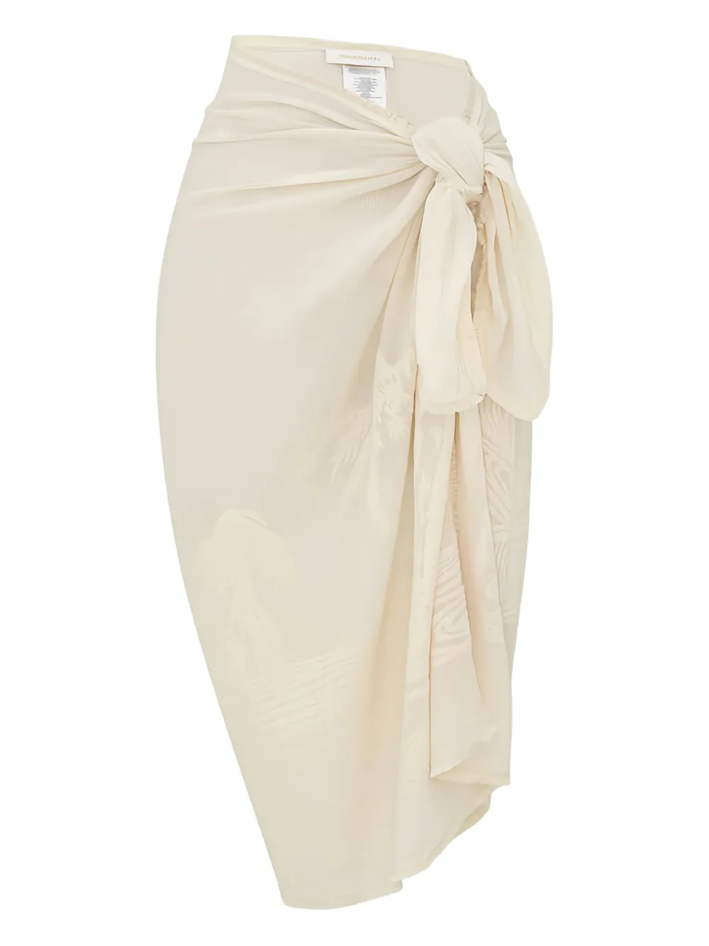 ZIMMERMANN  Woven palm-tree pareo | White | Image 1