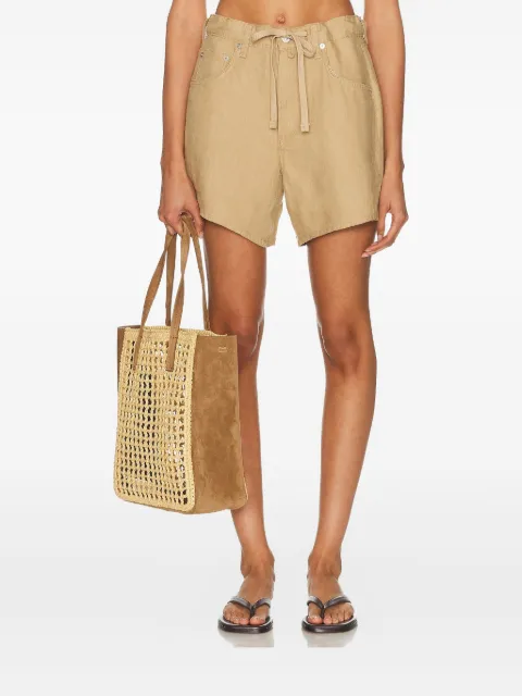 Citizens of Humanity drawstring linen shorts