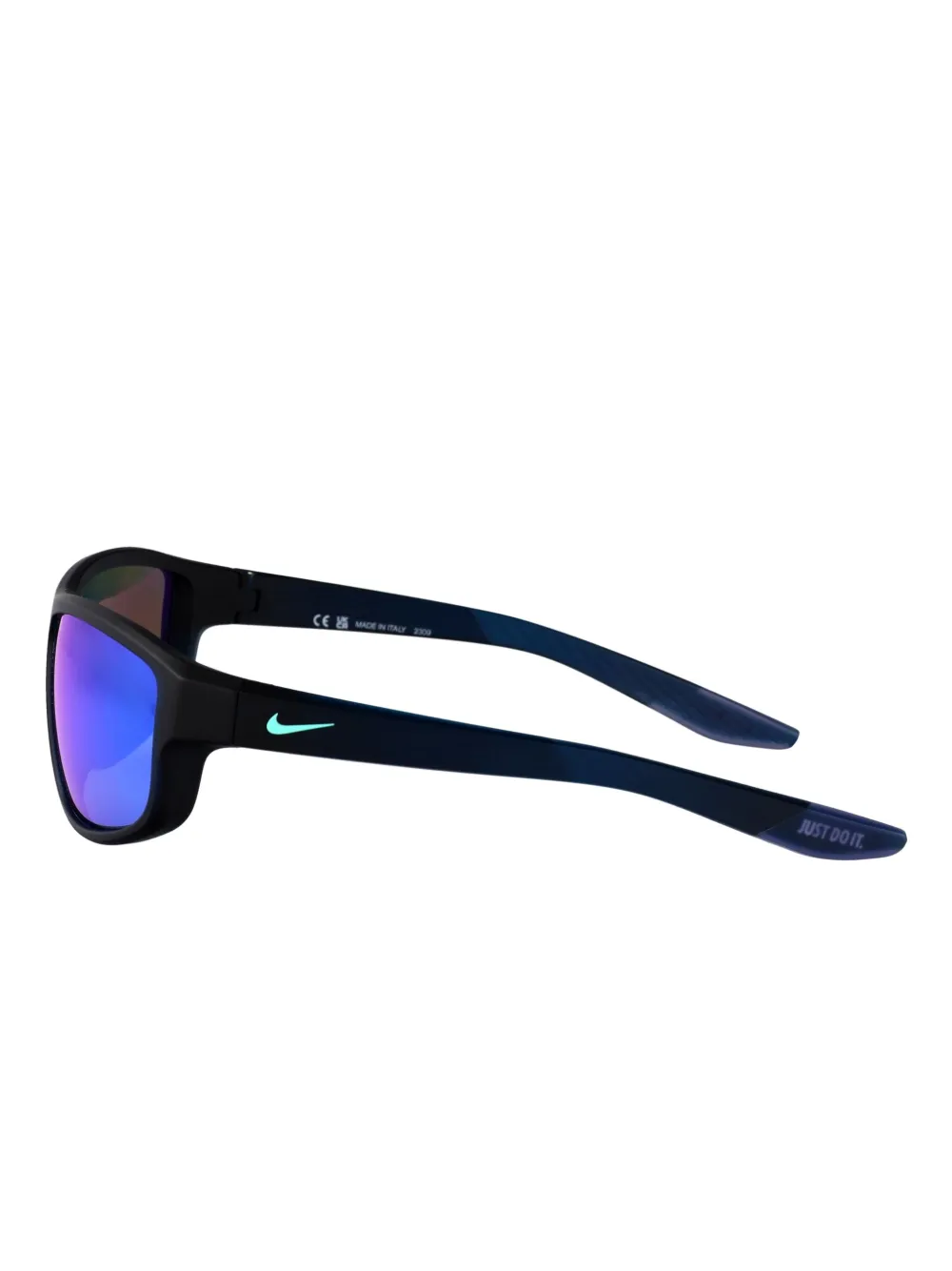 Nike Brazen Fuel M zonnebril met schild montuur Zwart