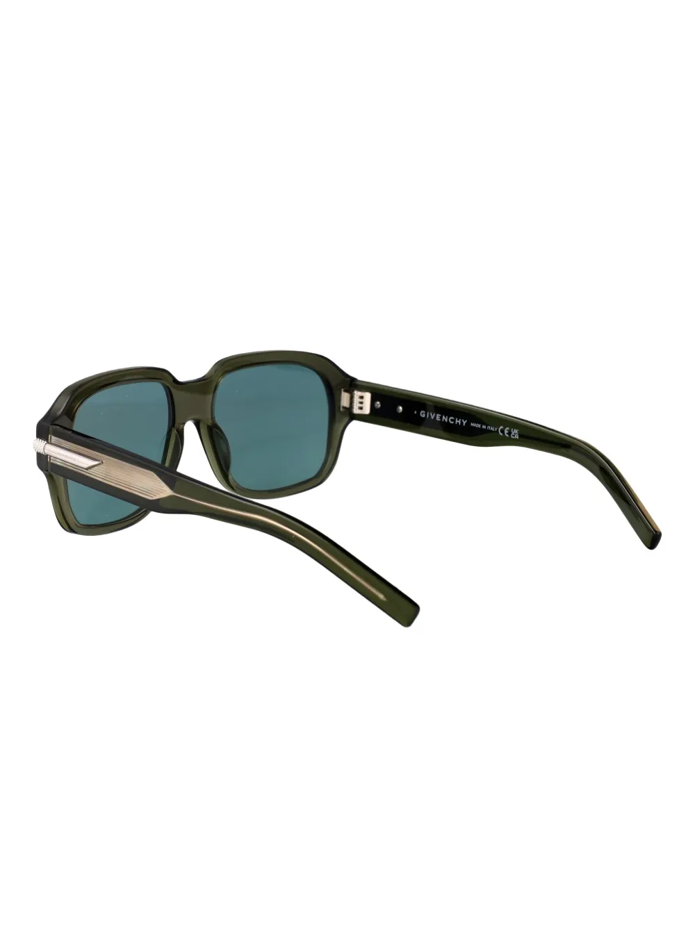 Givenchy Eyewear Zonnebril met vierkant montuur Groen