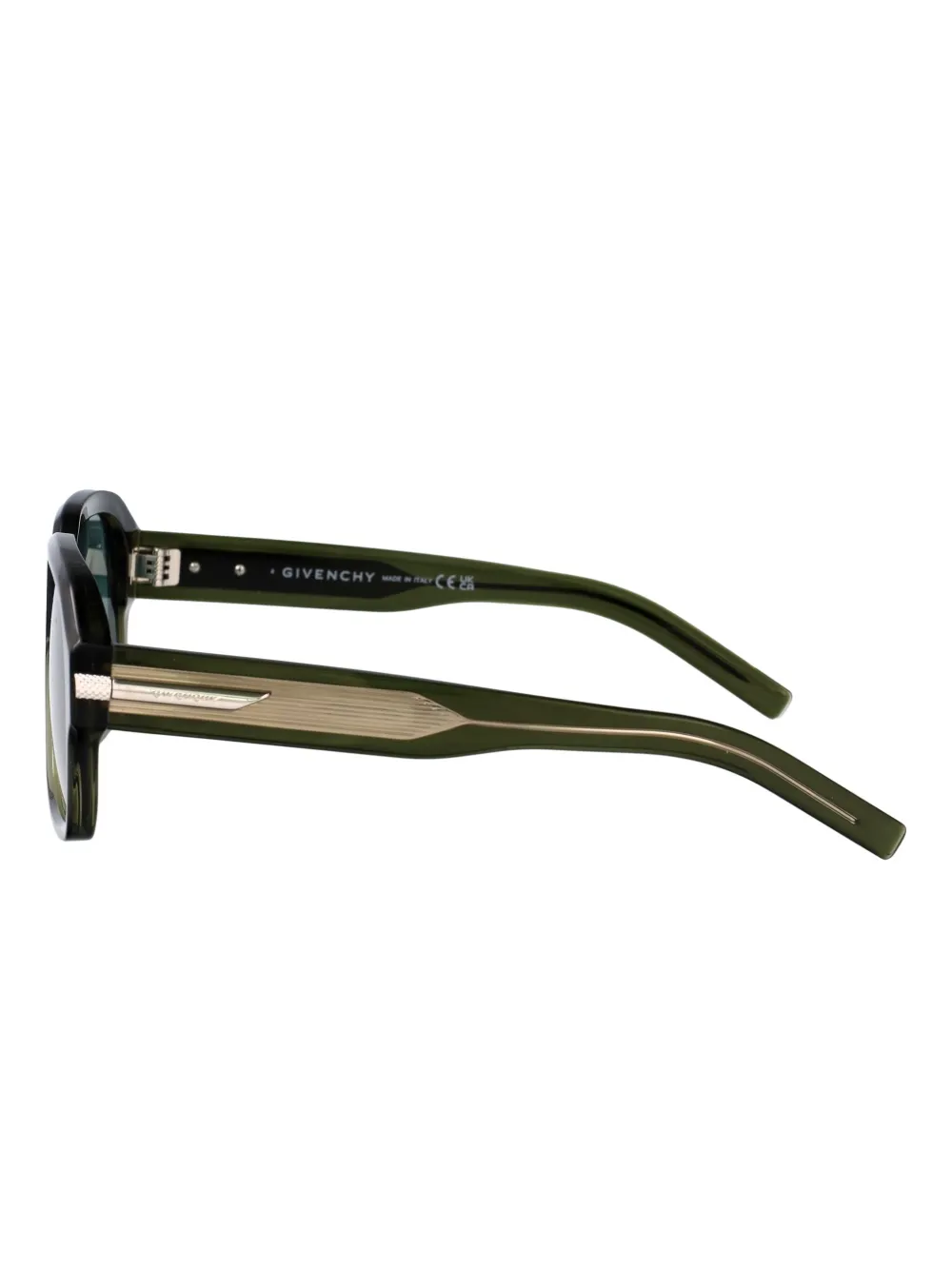 Givenchy Eyewear Zonnebril met vierkant montuur Groen