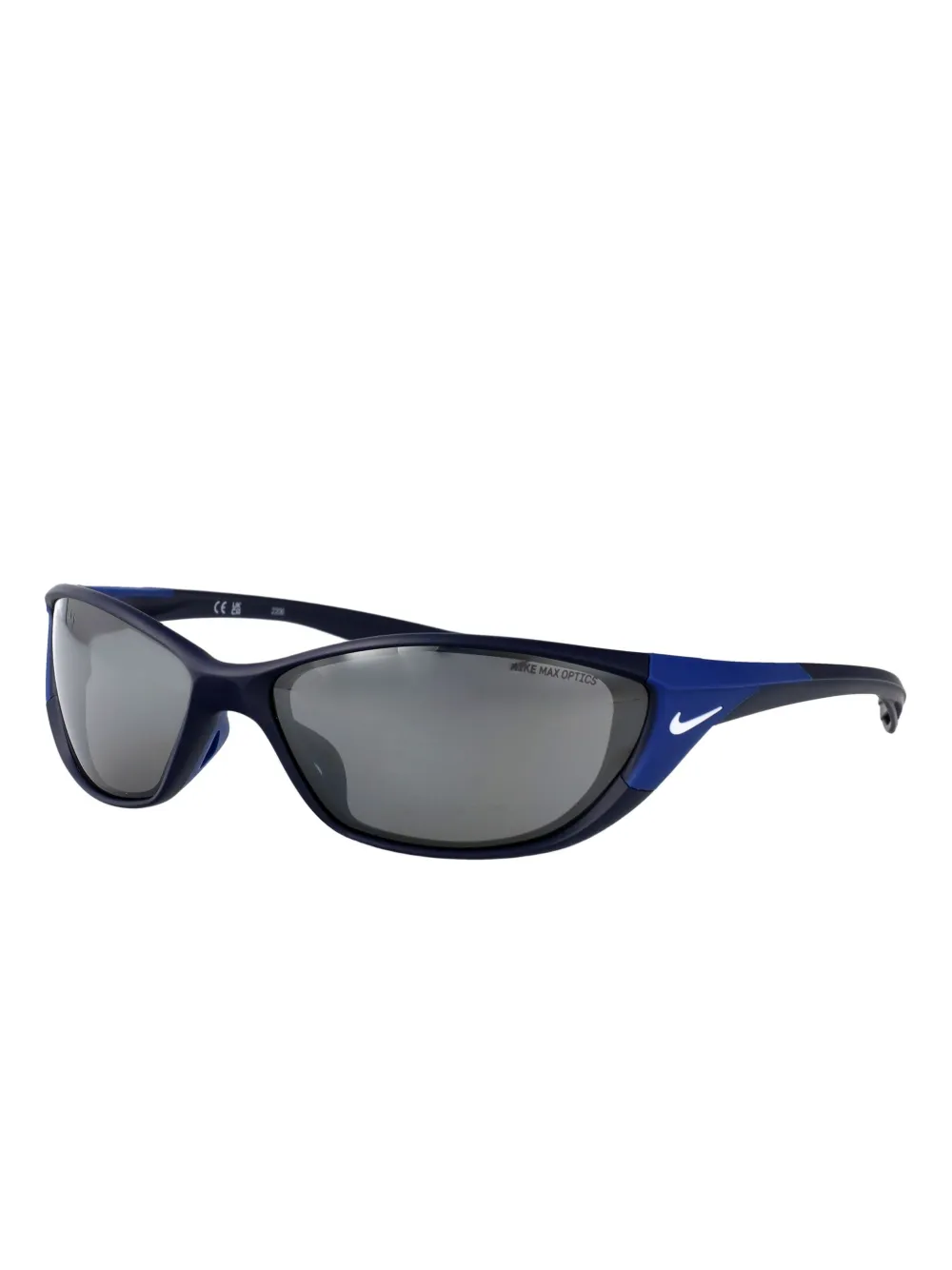 Nike Zone zonnebril met cat-eye montuur Blauw