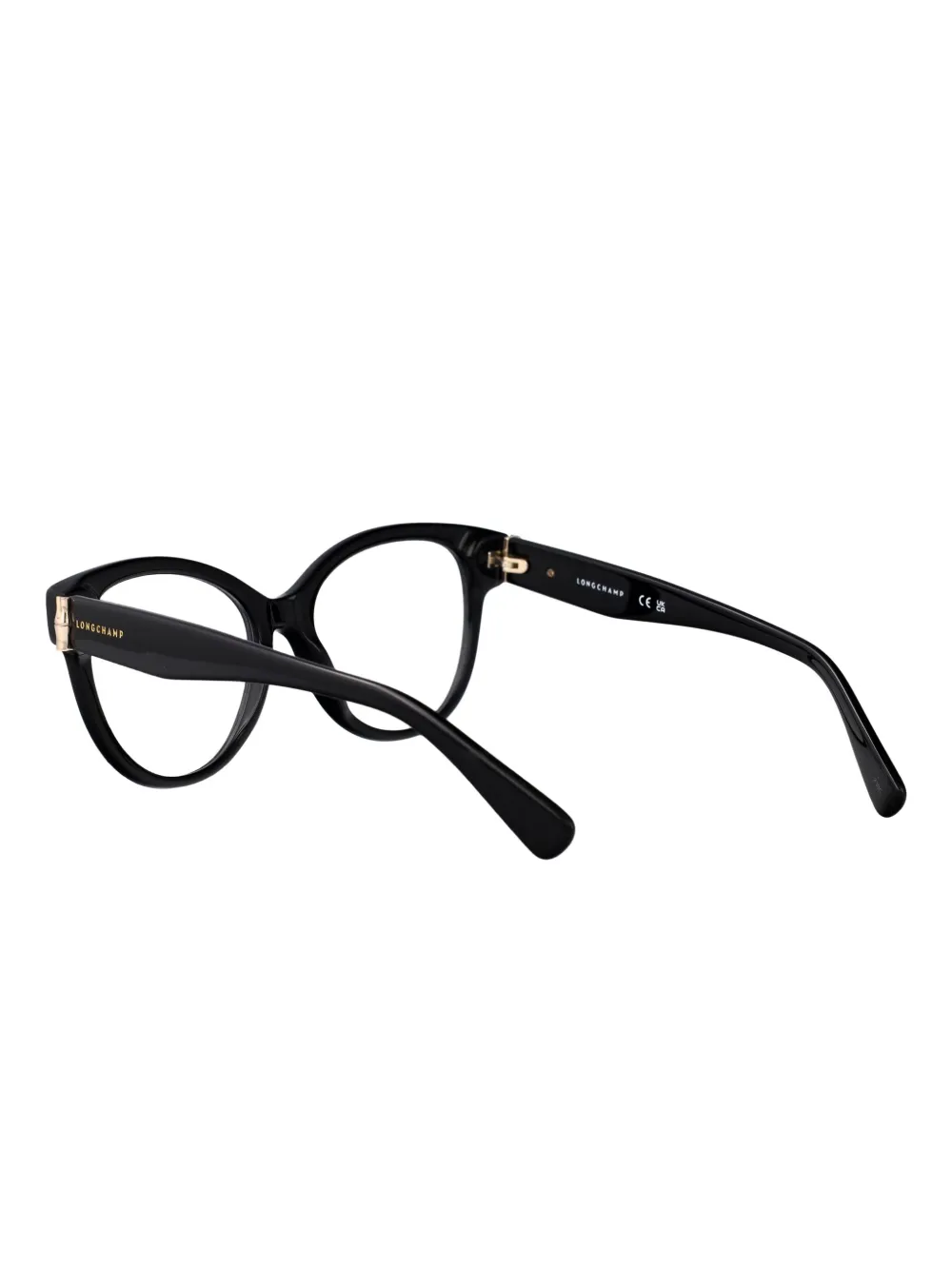 Longchamp LO2714 bril met cat-eye montuur Zwart