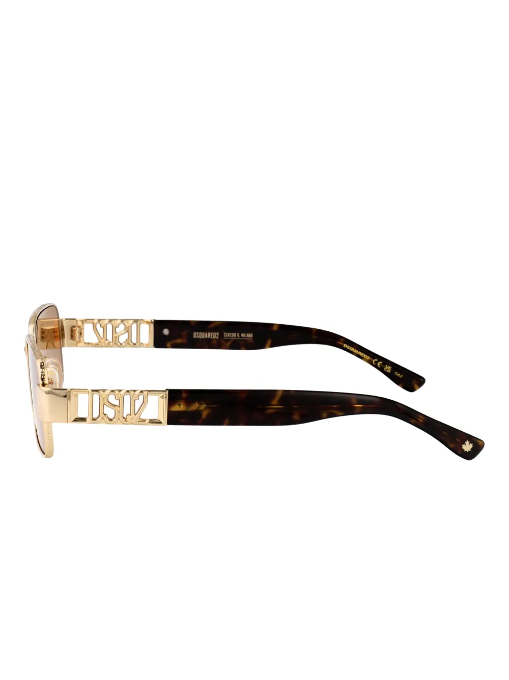 DSQUARED2 EYEWEAR D2 0156 S zonnebril Goud
